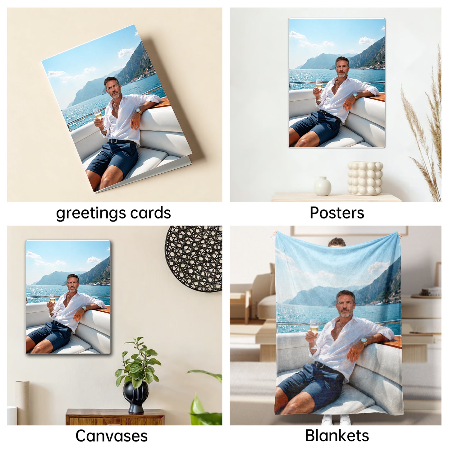 The Mediterranean Yacht Club man portrait