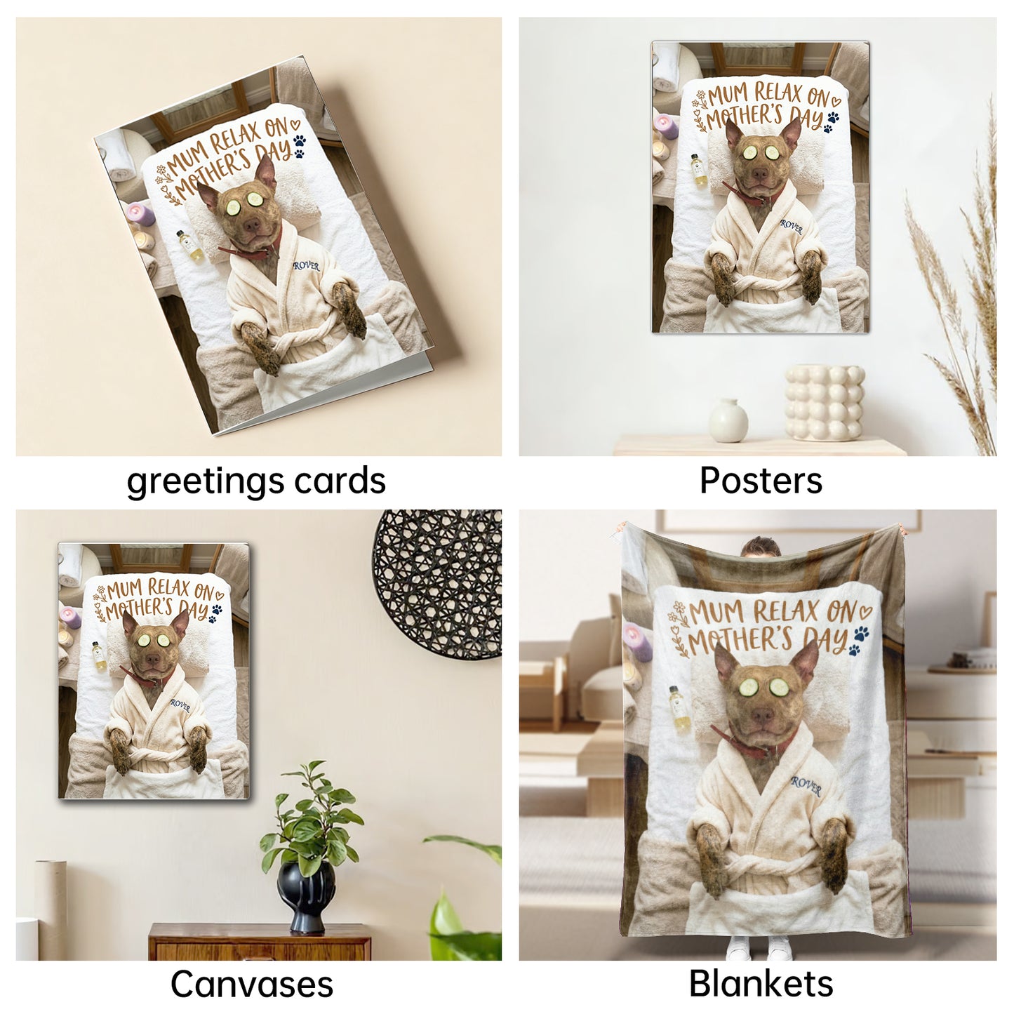 The Ultimate Pamper-Yourself Day Portrait from Your Fur Baby