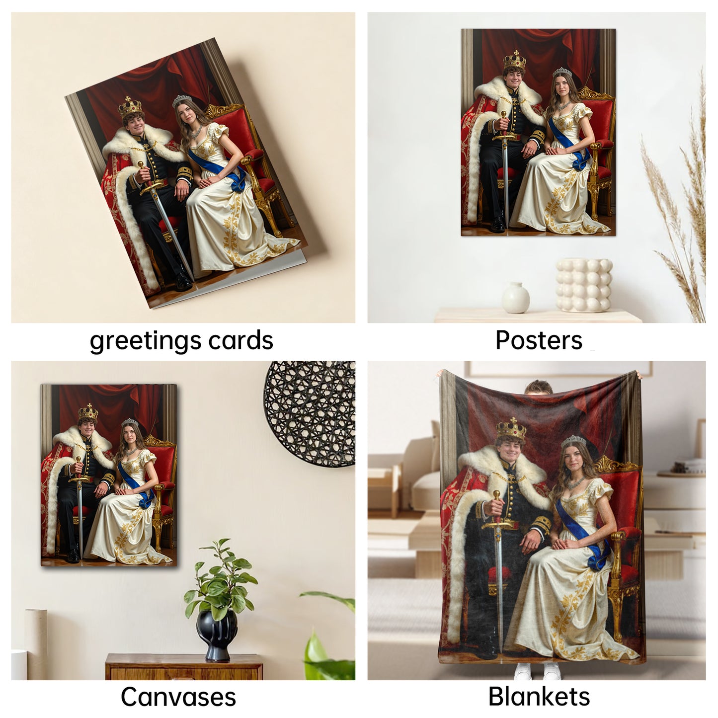 The Imperial Monarchs couple portrait