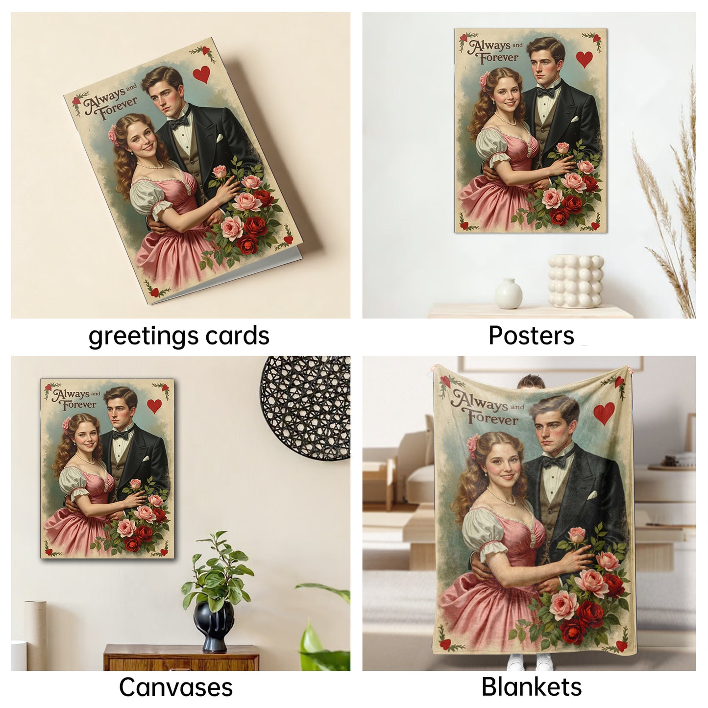 The Victorian Sweethearts couple portrait