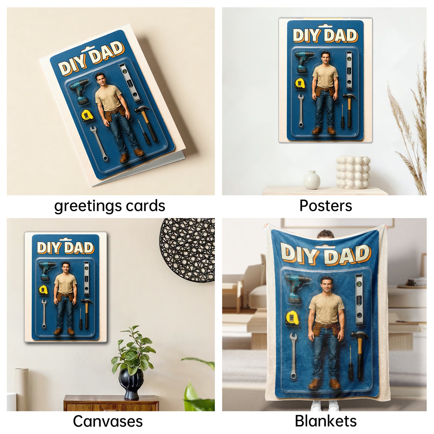 The DIY Dad man portrait