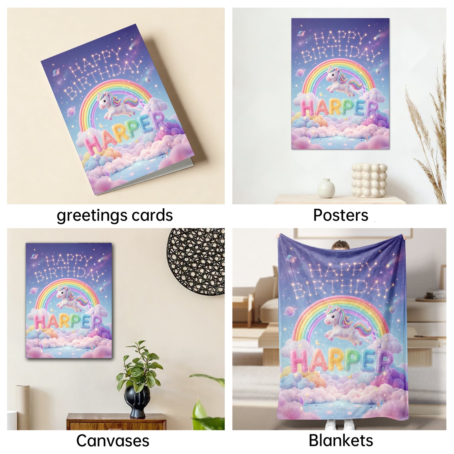 The Dreamland Unicorn Harper portrait