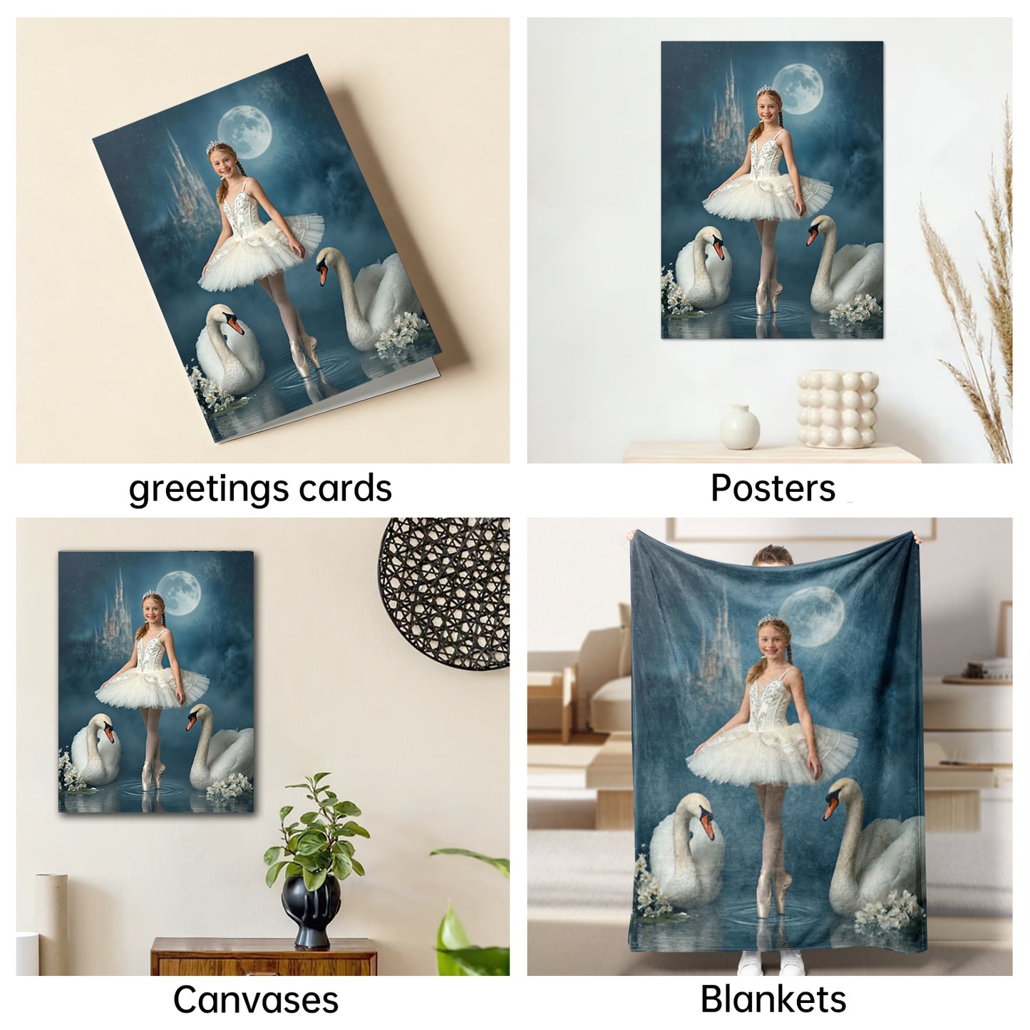 The Swan Lake Princess girl portrait