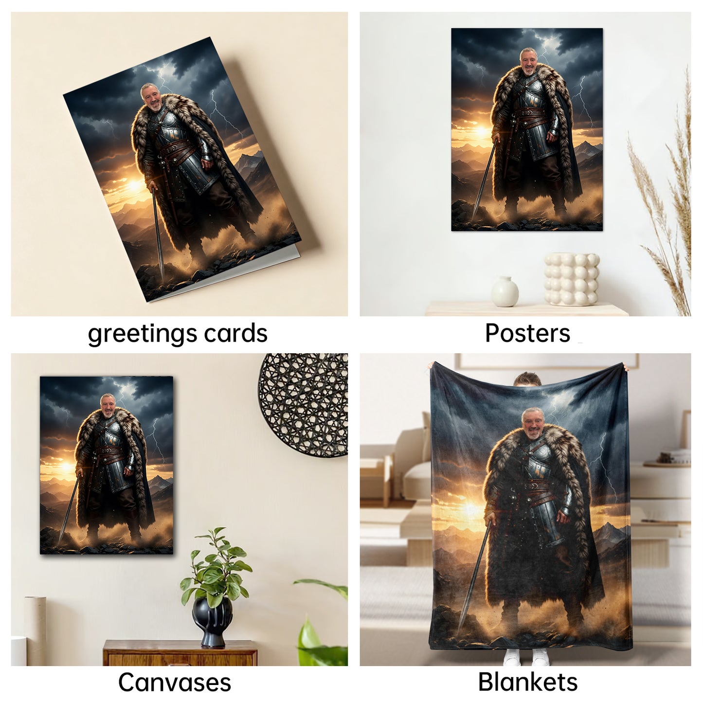 The Stormborn Chieftain man portrait