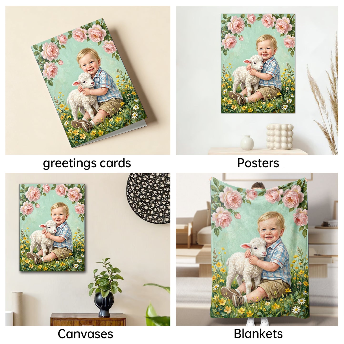 The Pastoral Shepherd boy portrait