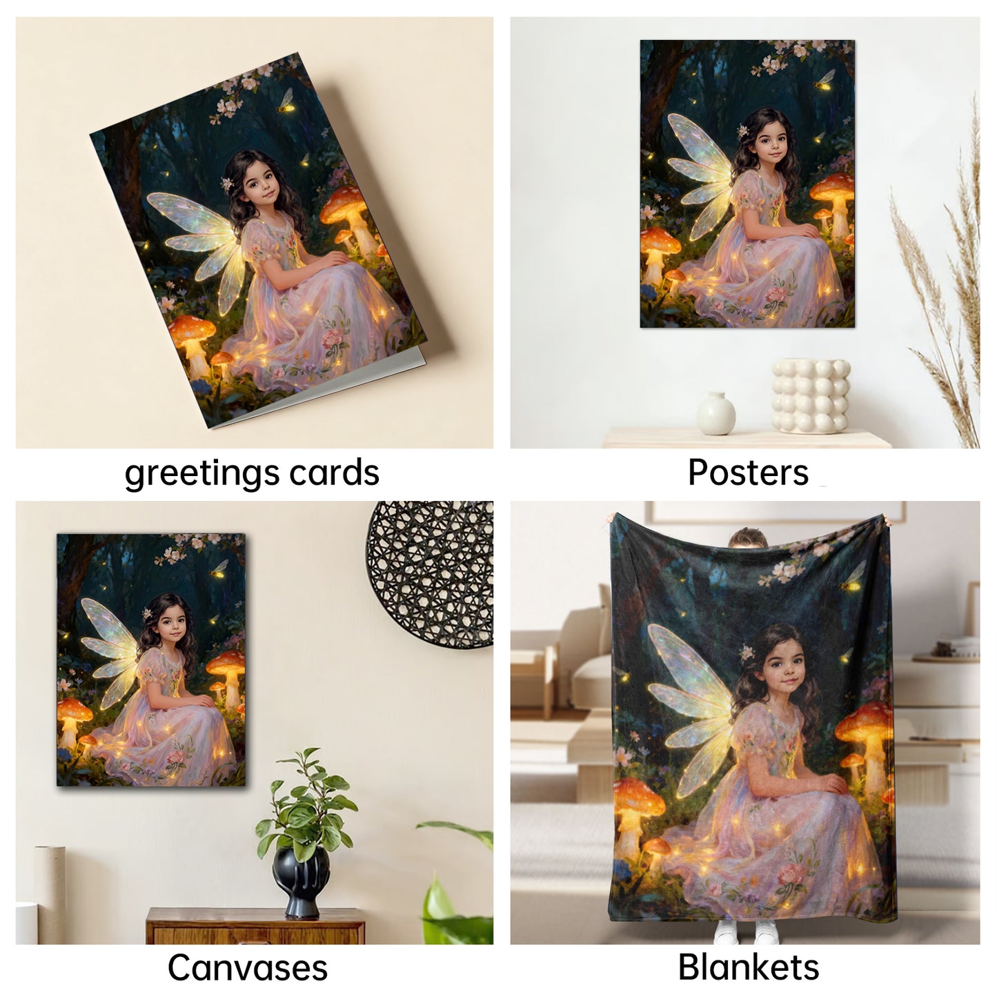 The Enchanted Fairy girl portrait