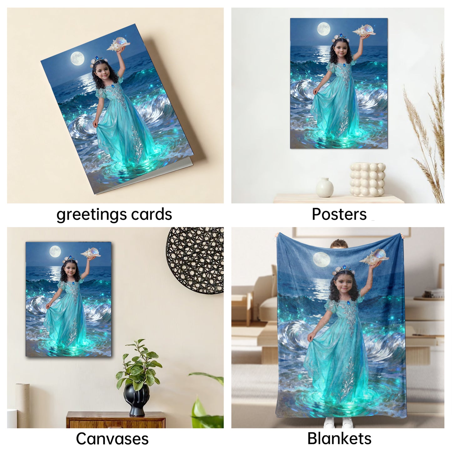 The Ocean Princess girl portrait