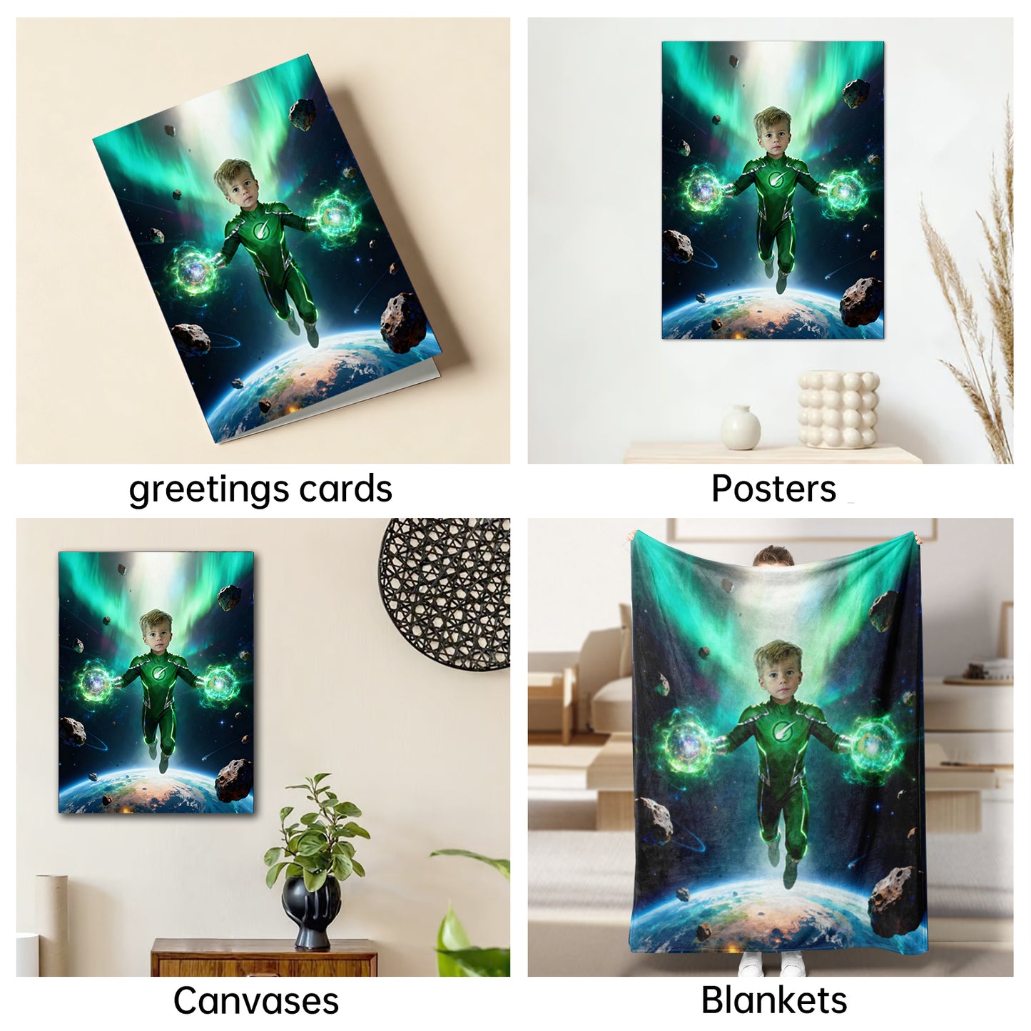 The Emerald Guardian boy portrait