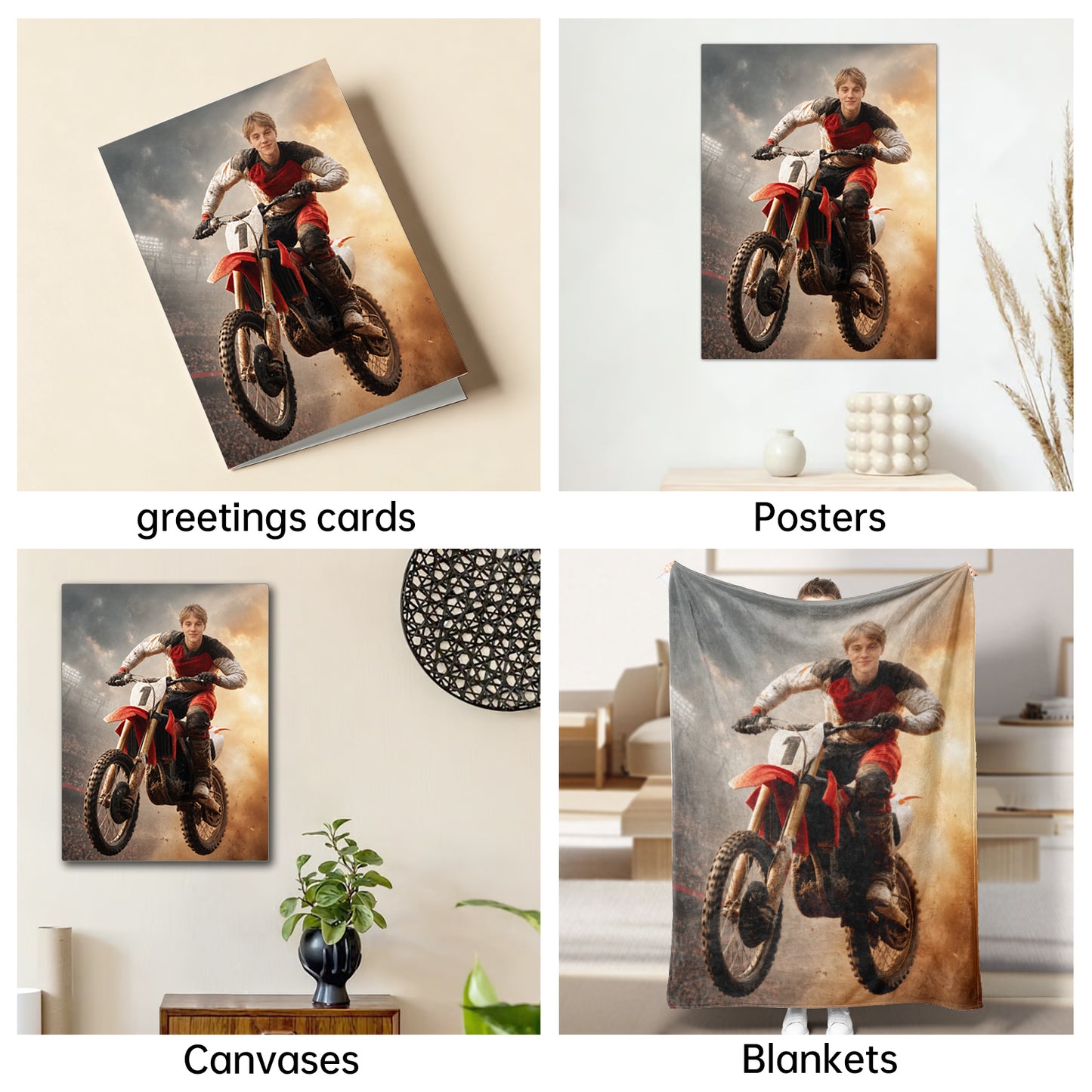 The Dirt Track Champion portrait