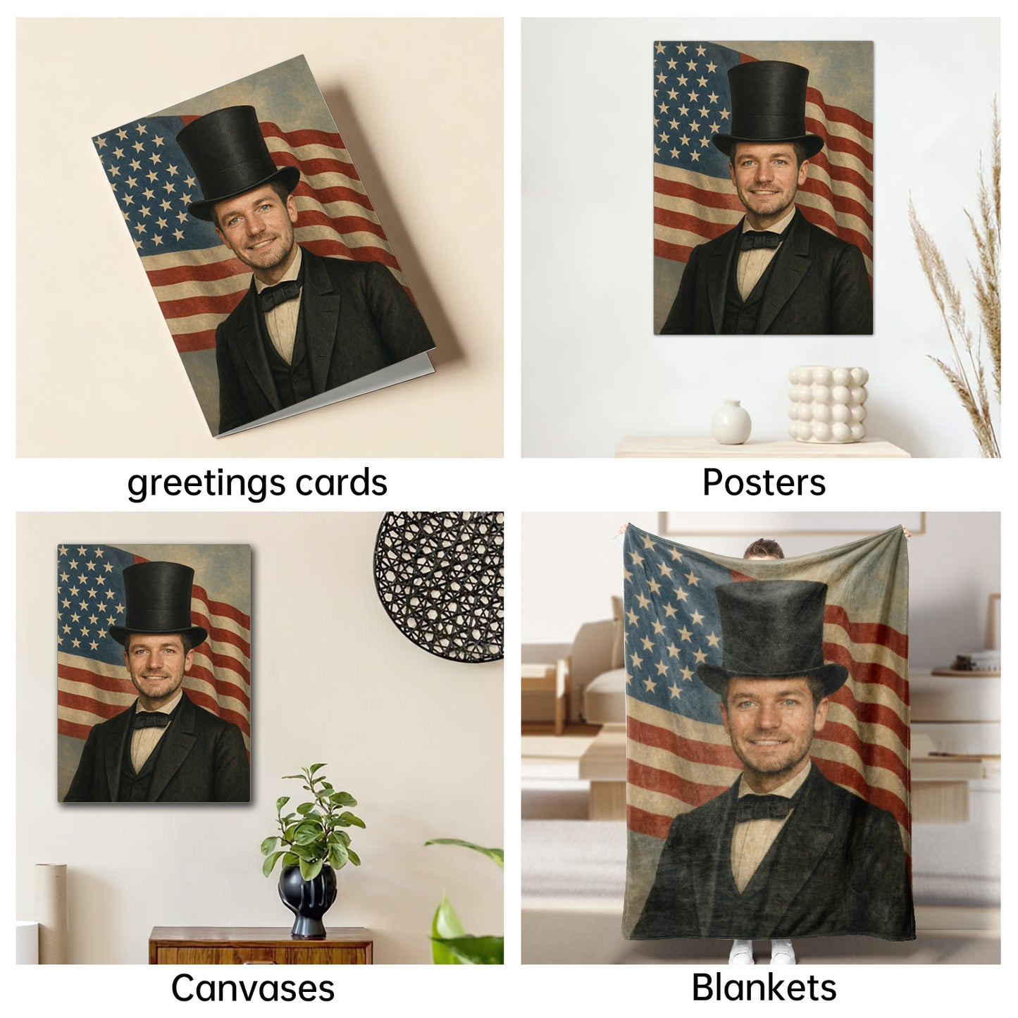 The Lincoln-esque Statesman none portrait