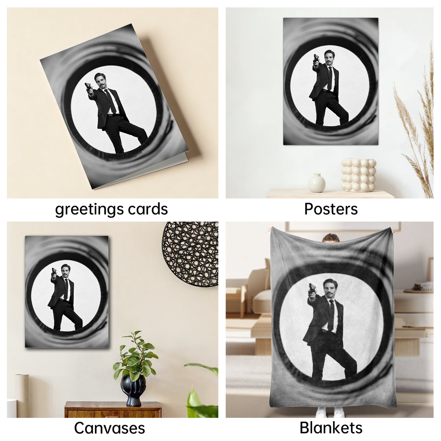 The Secret Agent male portrait