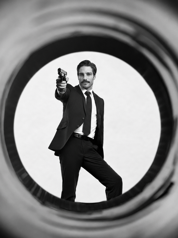 The Secret Agent male portrait