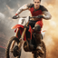 The Mud-Splattered Motocross Champion man portrait