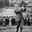 The Edwardian Golfer man portrait