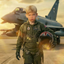 The Top Gun boy portrait