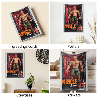 The Action Figure man portrait