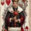 The King of Hearts man portrait