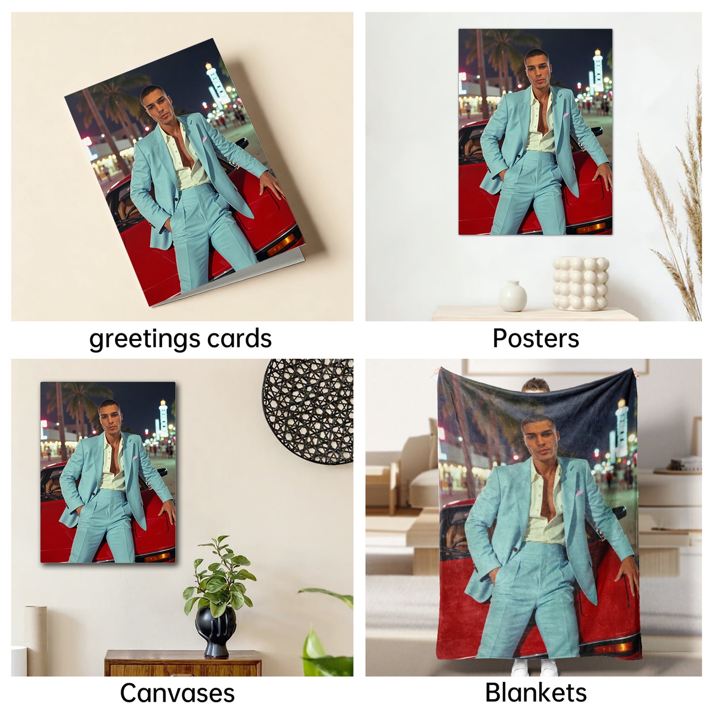 The Miami Vice man portrait