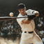 The Golden Age Slugger man portrait