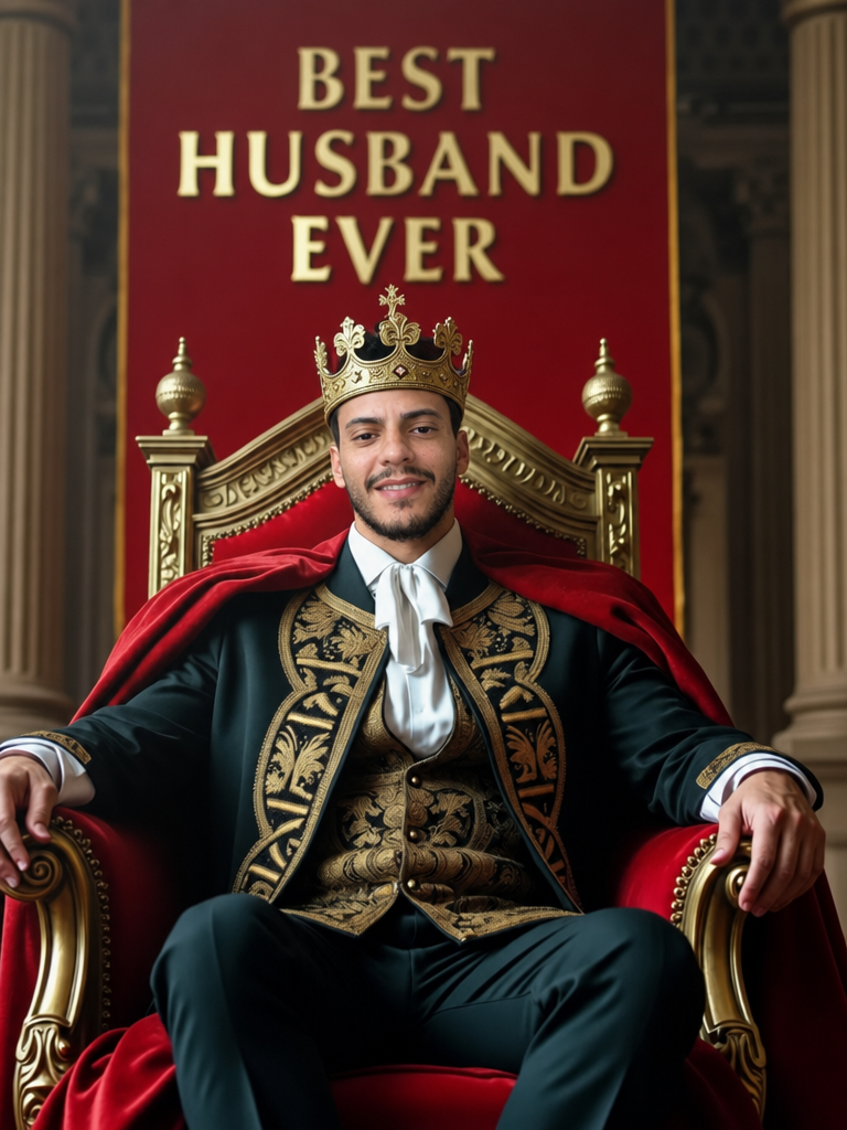 The Best Husband Ever man portrait