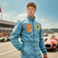 The 1960s Grand Prix Racer man portrait