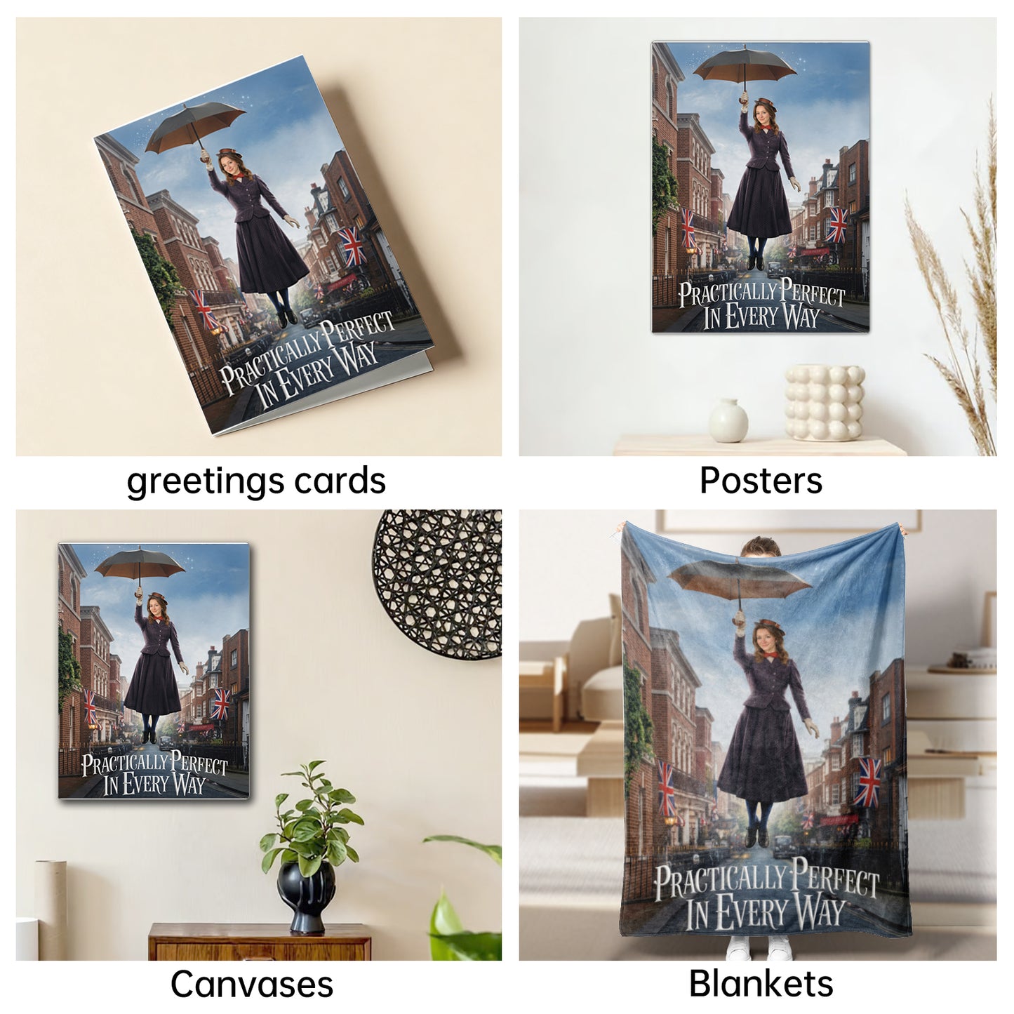 The Mary Poppins female portrait