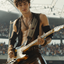 The Stadium Rock God man portrait