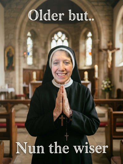 The Holy Sister female portrait