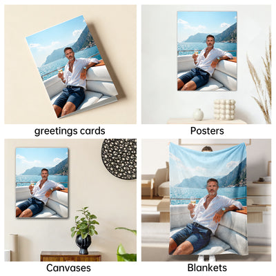 The Mediterranean Yacht Club man portrait