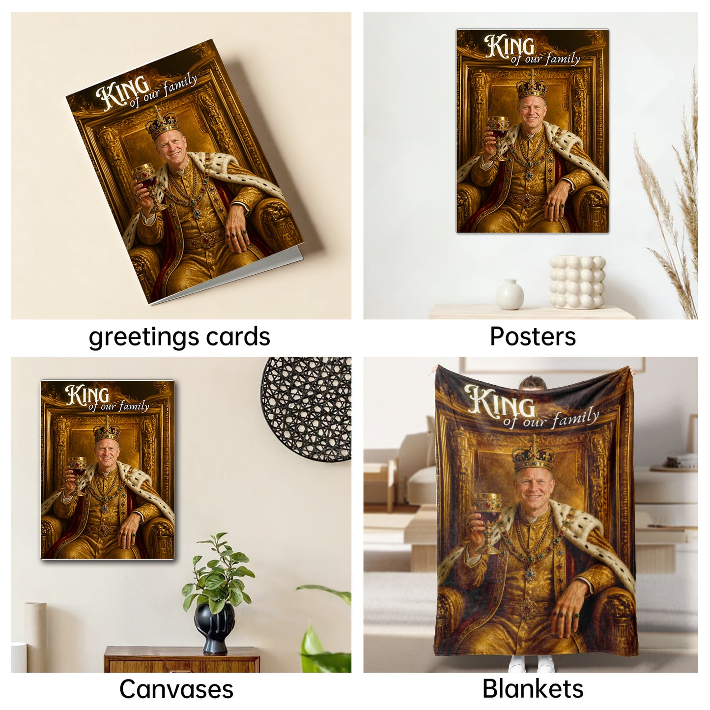 The Regal Monarch man portrait