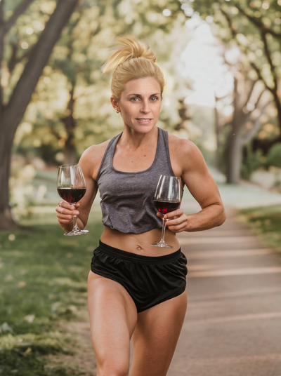 The Cardio Cabernet female portrait