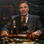The Godfather male portrait