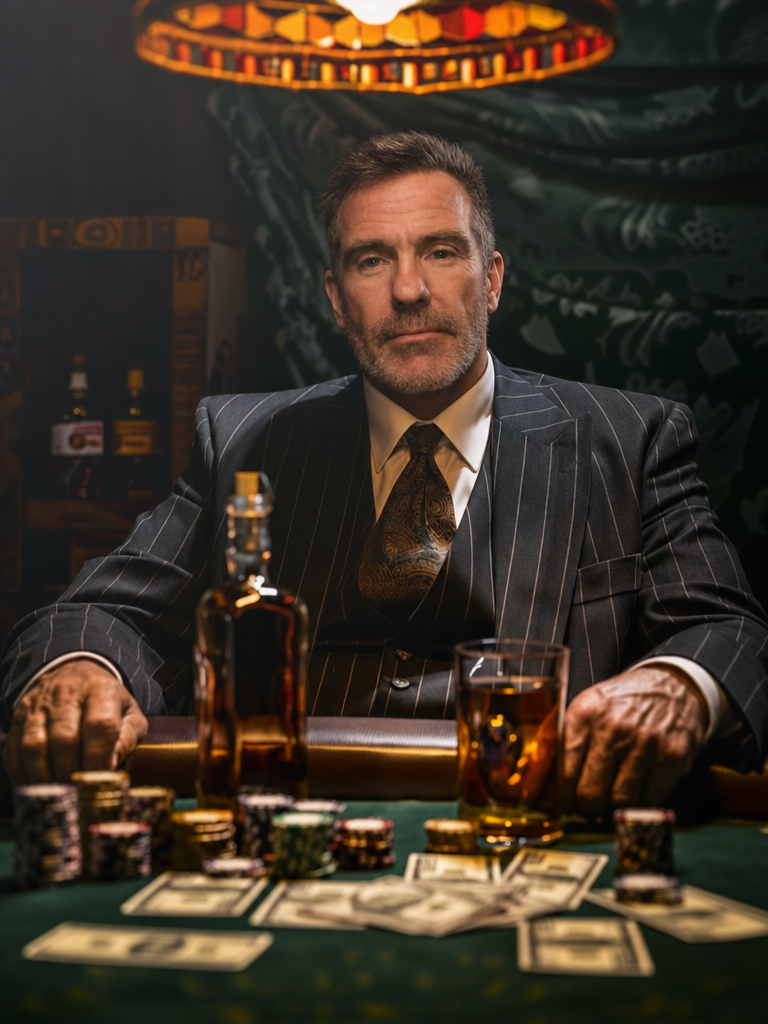 The Godfather male portrait