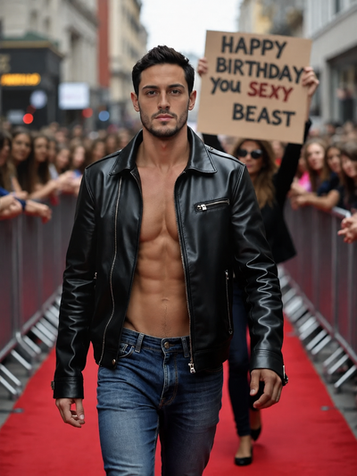 The Hollywood Heartthrob male portrait