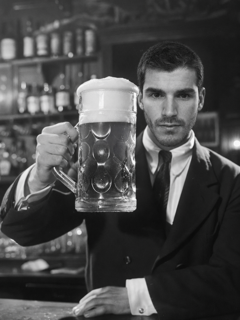 The Prohibition-Era Bootlegger man portrait