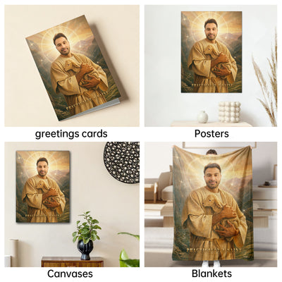The Good Shepherd man portrait