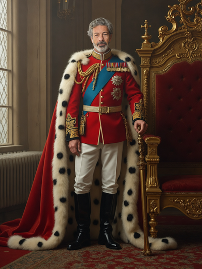 The Imperial Sovereign man,royal portrait