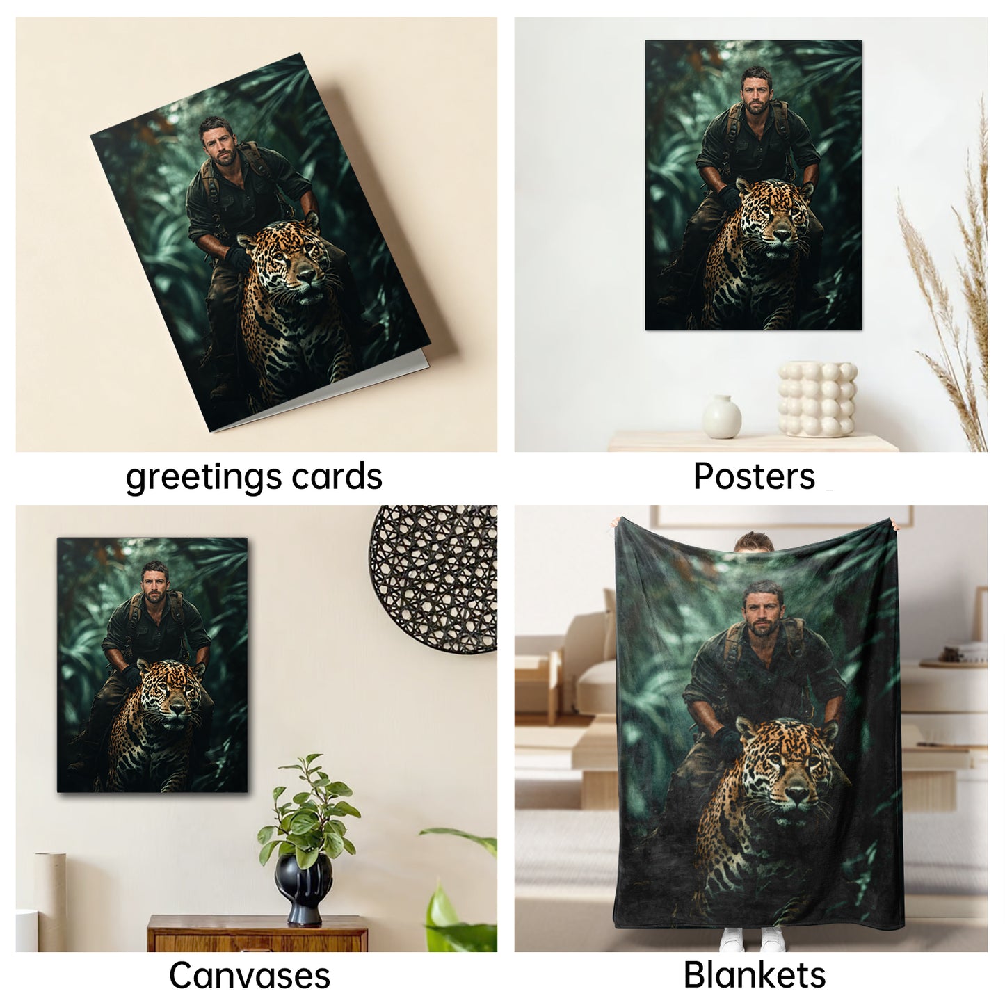 The Jungle Lord man portrait