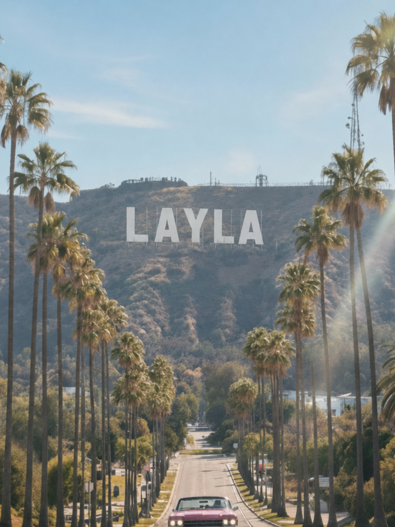The Hollywood Starlet Layla portrait