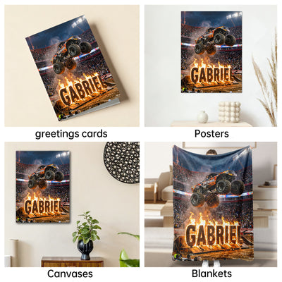 The Monster Jam Champion Gabriel portrait
