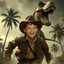 The Jurassic Explorer Boy Portrait