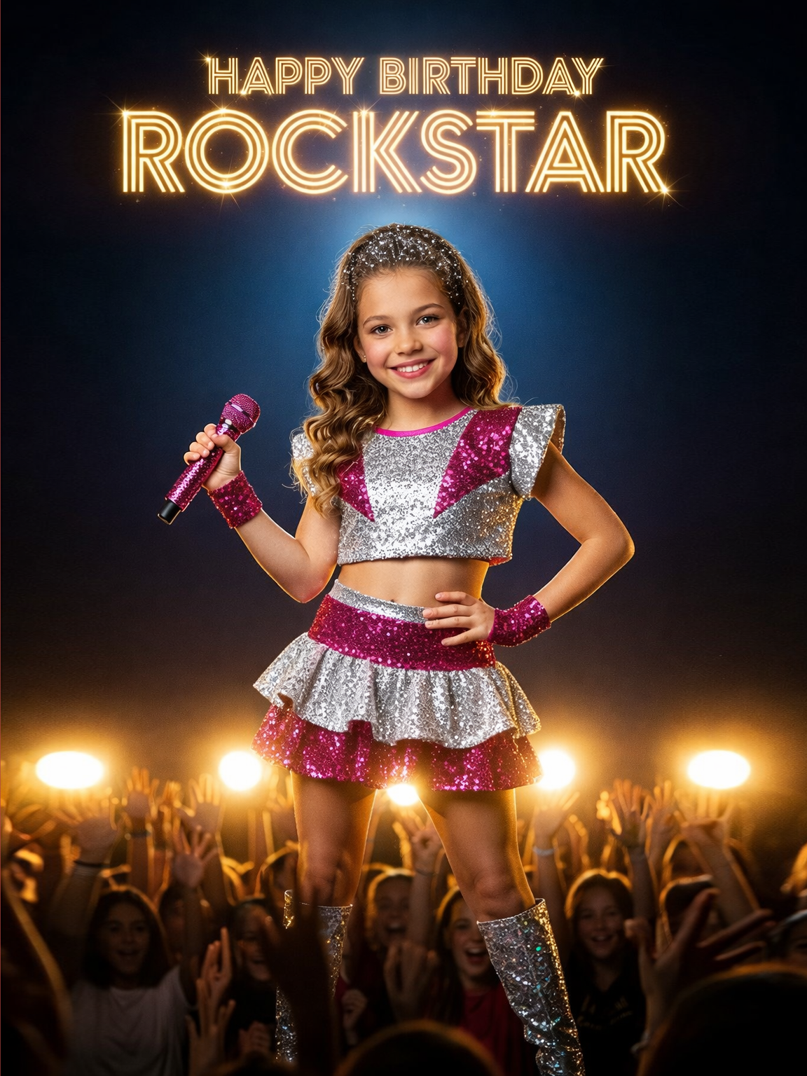 The Rockstar Girl Portrait