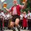 The Oktoberfest Dad Bod Champion man,funny portrait
