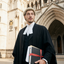 The Barrister man graduation portrait
