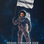The Moon Landing Graduate man,graduation portrait