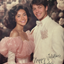 The 1980s Prom Royalty couple portrait