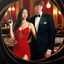 The Casino Royale Spy couple portrait