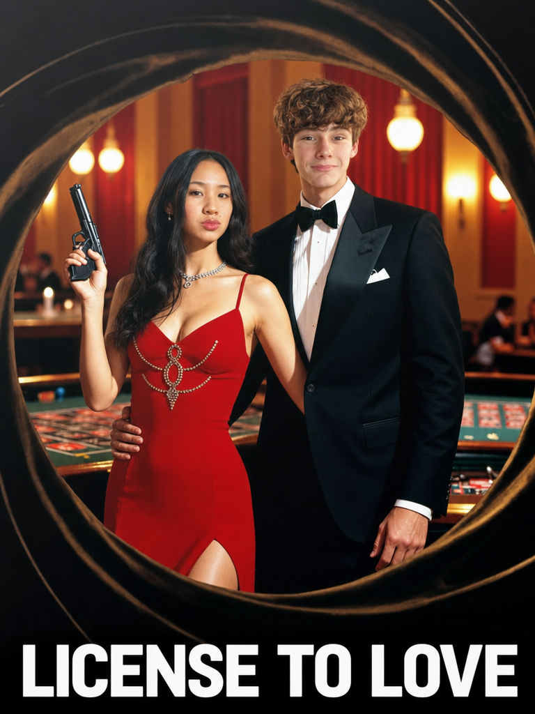 The Casino Royale Spy couple portrait