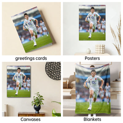 The English Rose Rugby boy portrait