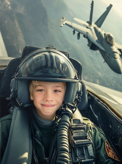 The Maverick's Wingman child portrait